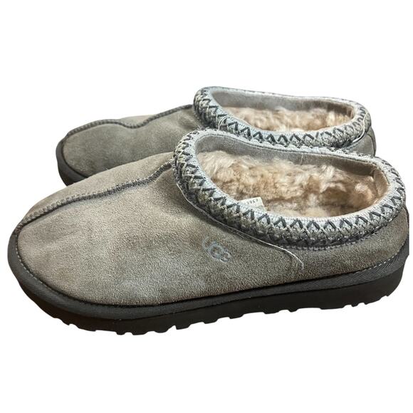 Gray UGG Tasman Slippers Size 7 - Picture 1 of 5